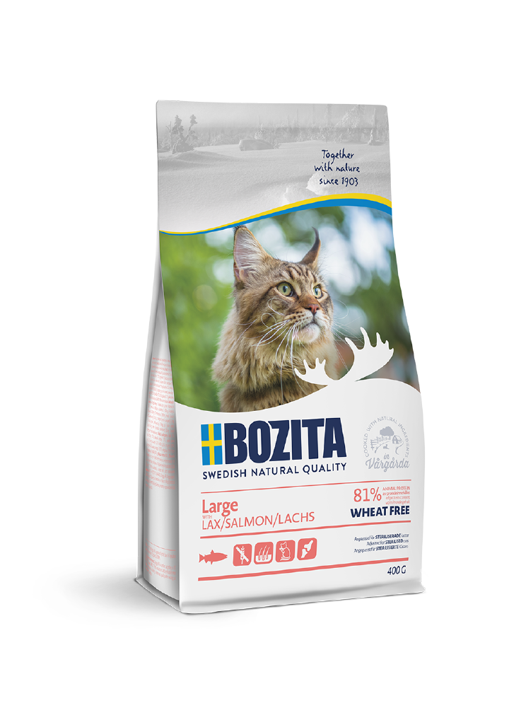 BOZITA Large wheat free Salmon